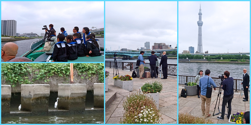 KBS特別企画「川、都市の命を育む」の取材協力をいたしました！